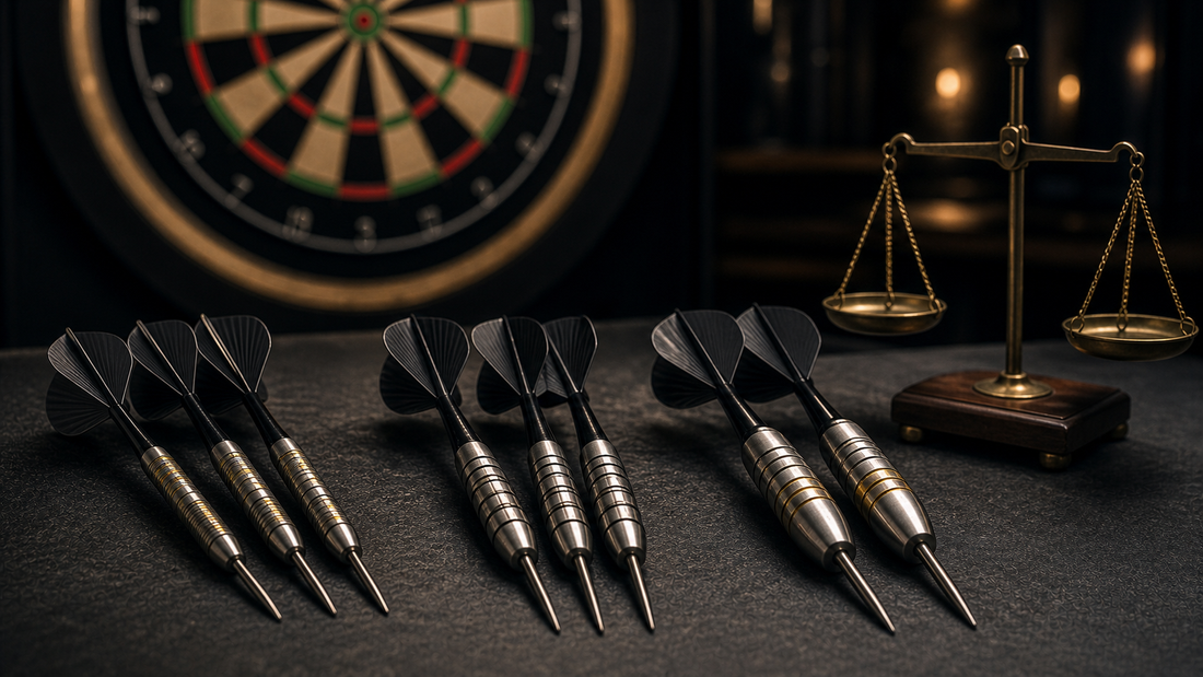 Heavier darts easier to throw featured image with dart weight comparison