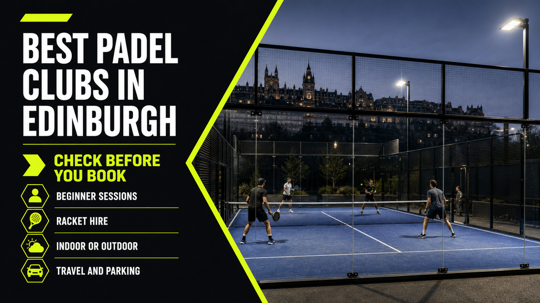 Best padel clubs in Edinburgh booking checklist featured image