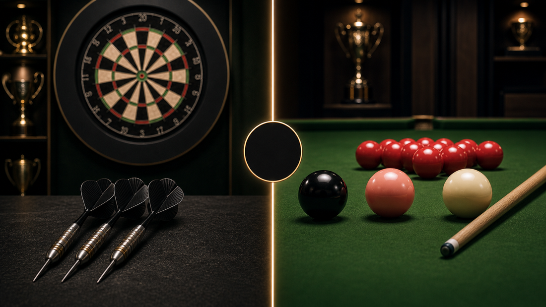 Harder 147 or nine dart finish featured image with snooker and darts comparison
