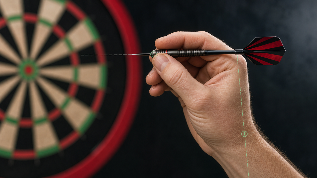 How do you hold a dart properly featured image with correct dart grip