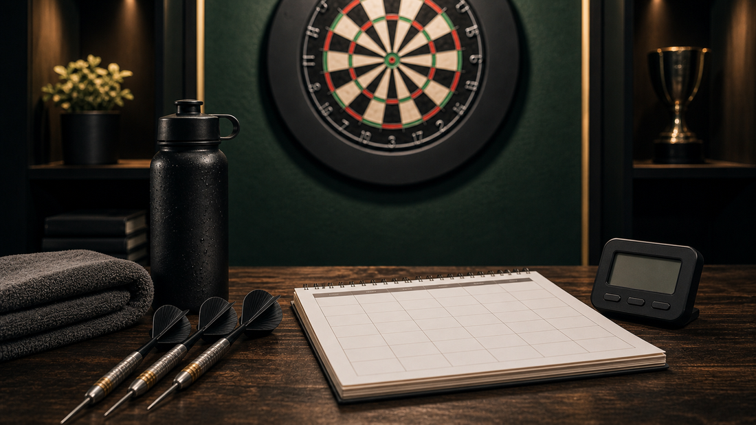 How often should I practise darts featured image with practice routine setup