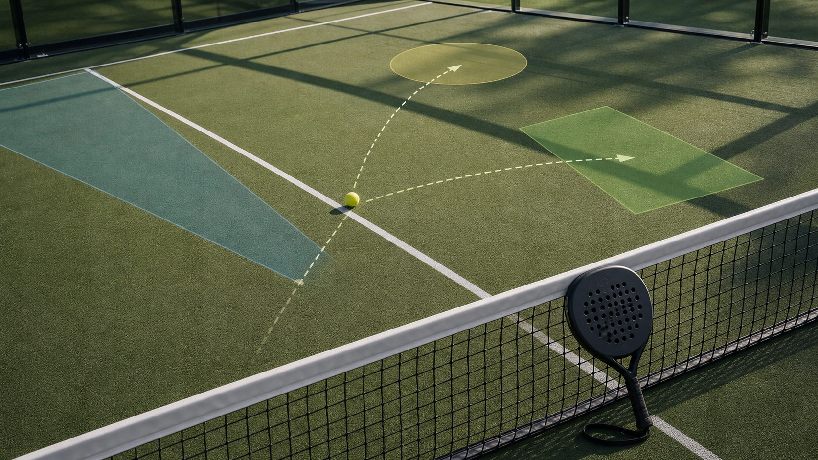 How to win more padel points featured image with tactical placement zones
