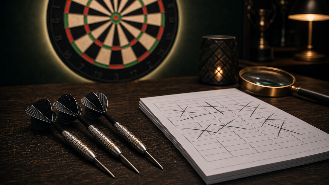 Impossible score with three darts featured image with scoring puzzle setup