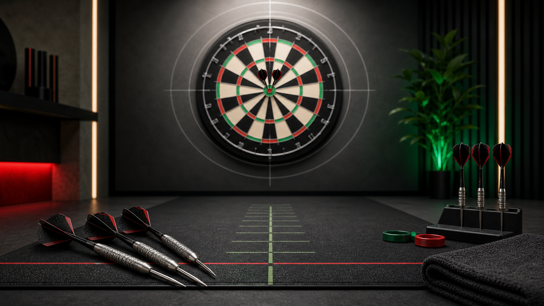 Improve dart accuracy featured image with target rings and grouped darts