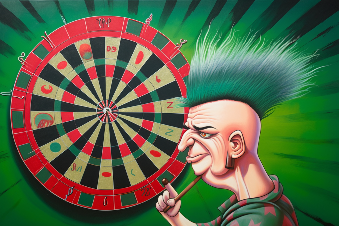 Can you finish on 25 in darts?