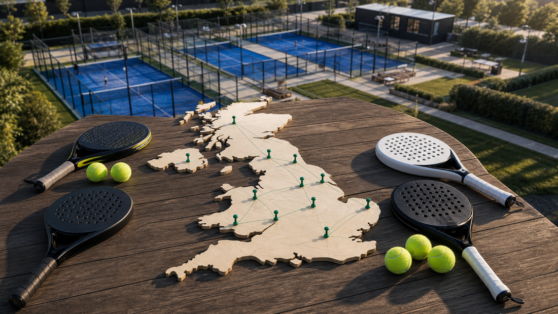 Rise of padel in the UK featured image with community club growth scene