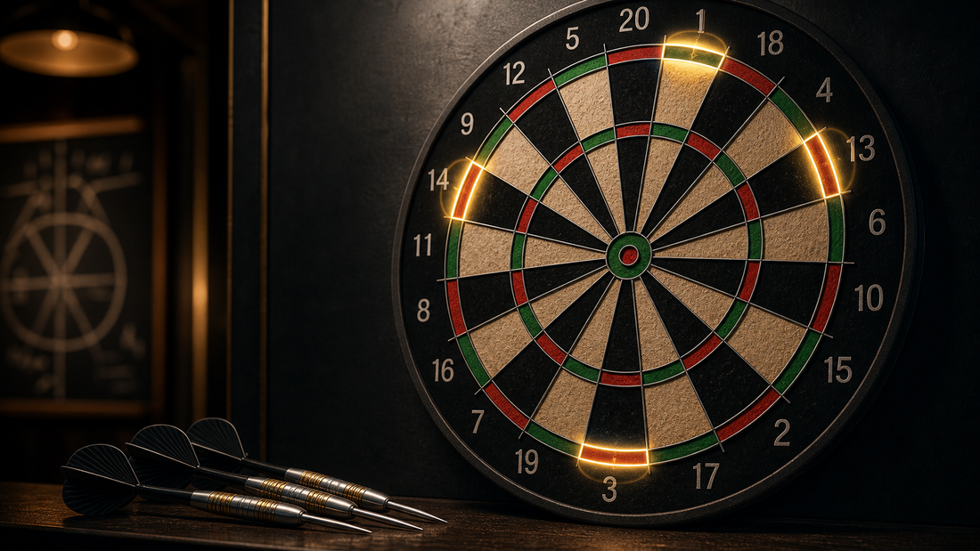 Hardest number to hit in darts featured image with difficult target zones