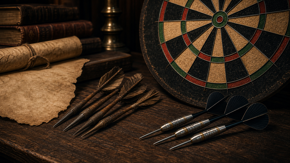 Why are they called darts featured image with old and modern darts