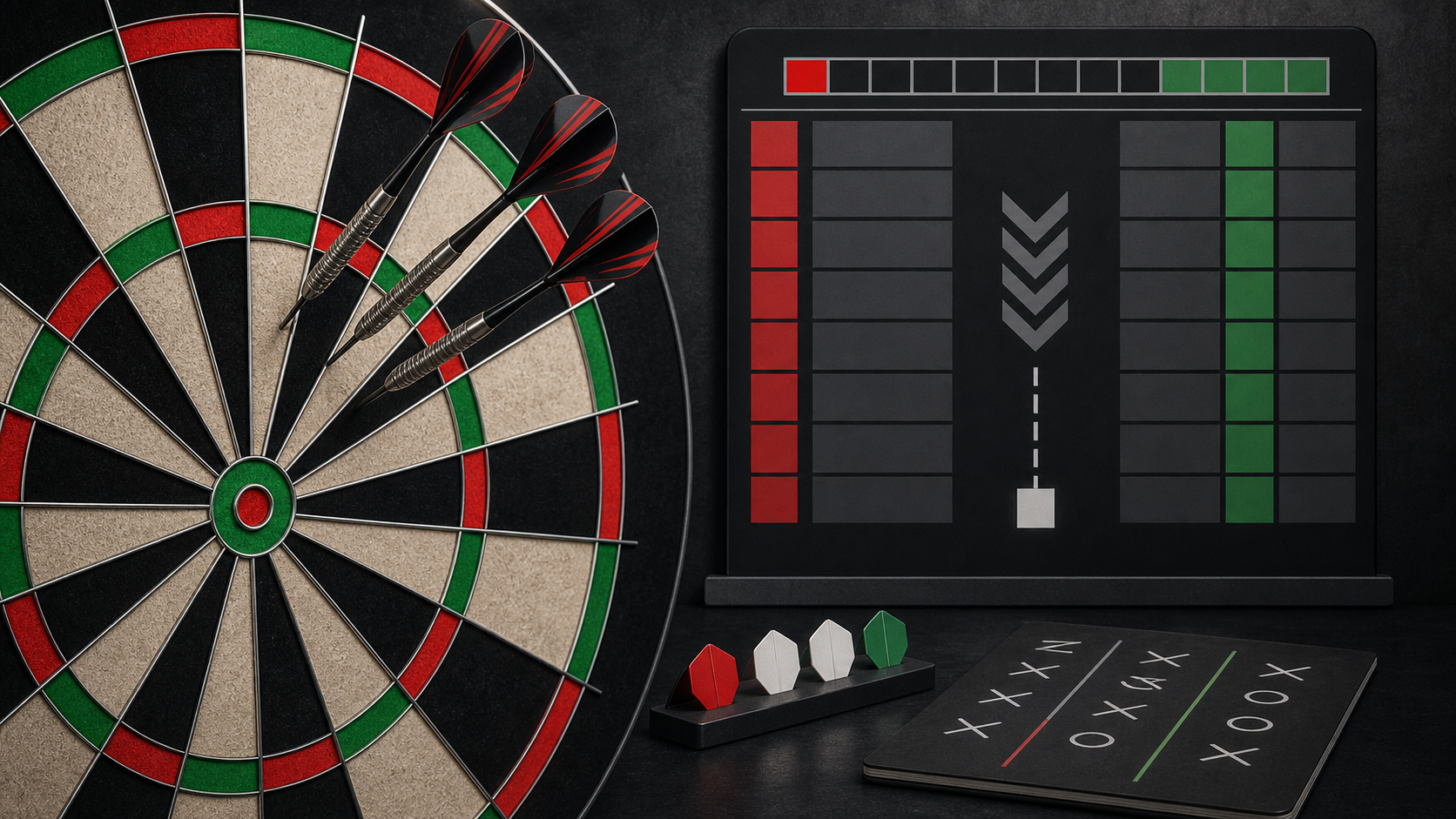 Why darts start on 501 featured image with countdown scoring concept