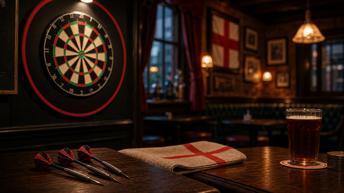 Why darts is so popular in Britain featured image with British pub darts scene