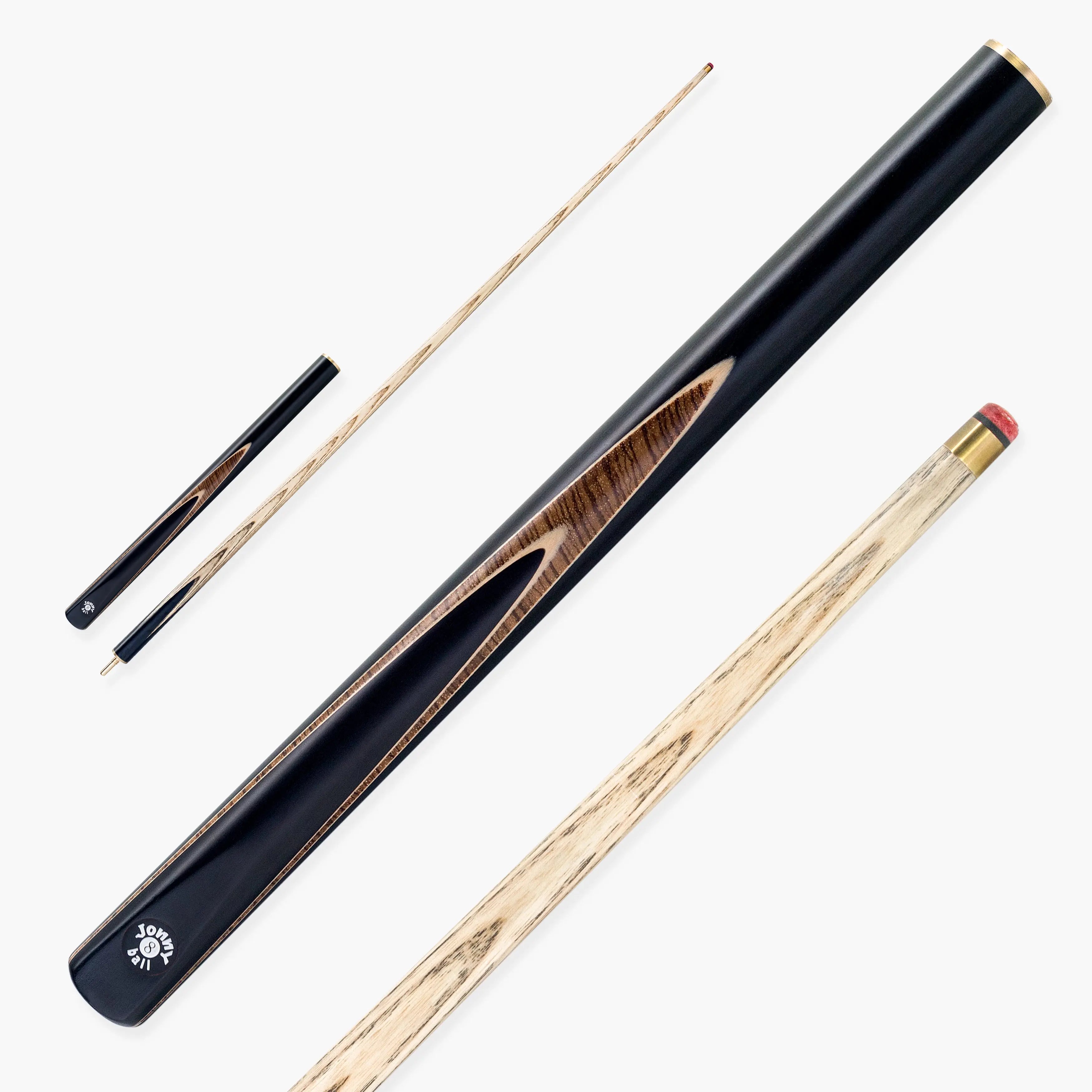 Jonny 8 Ball Pearl Series 57-inch 3/4 pool cue Cue + Case