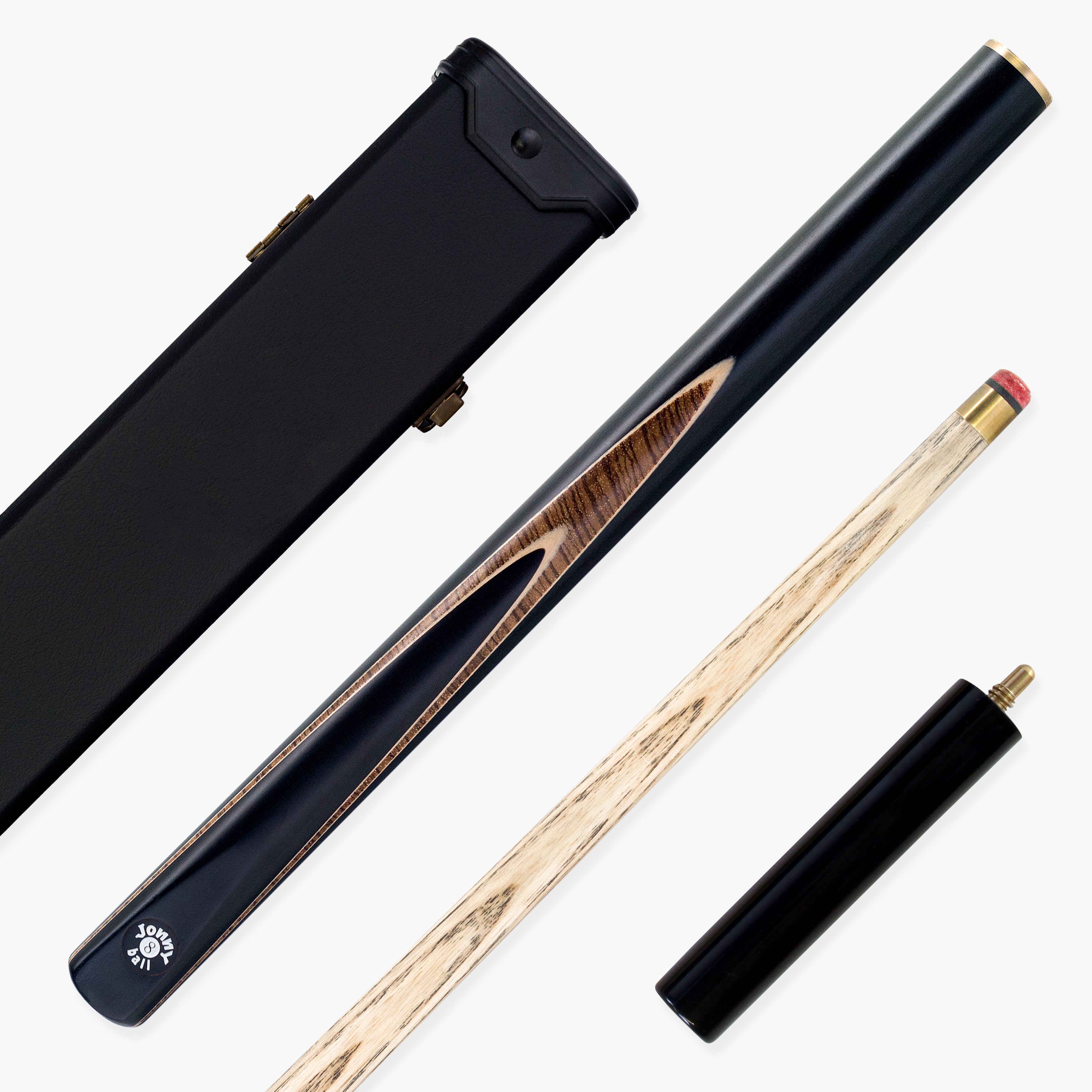 Jonny 8 Ball Pearl Series 3/4 cue and case set Cue + Case