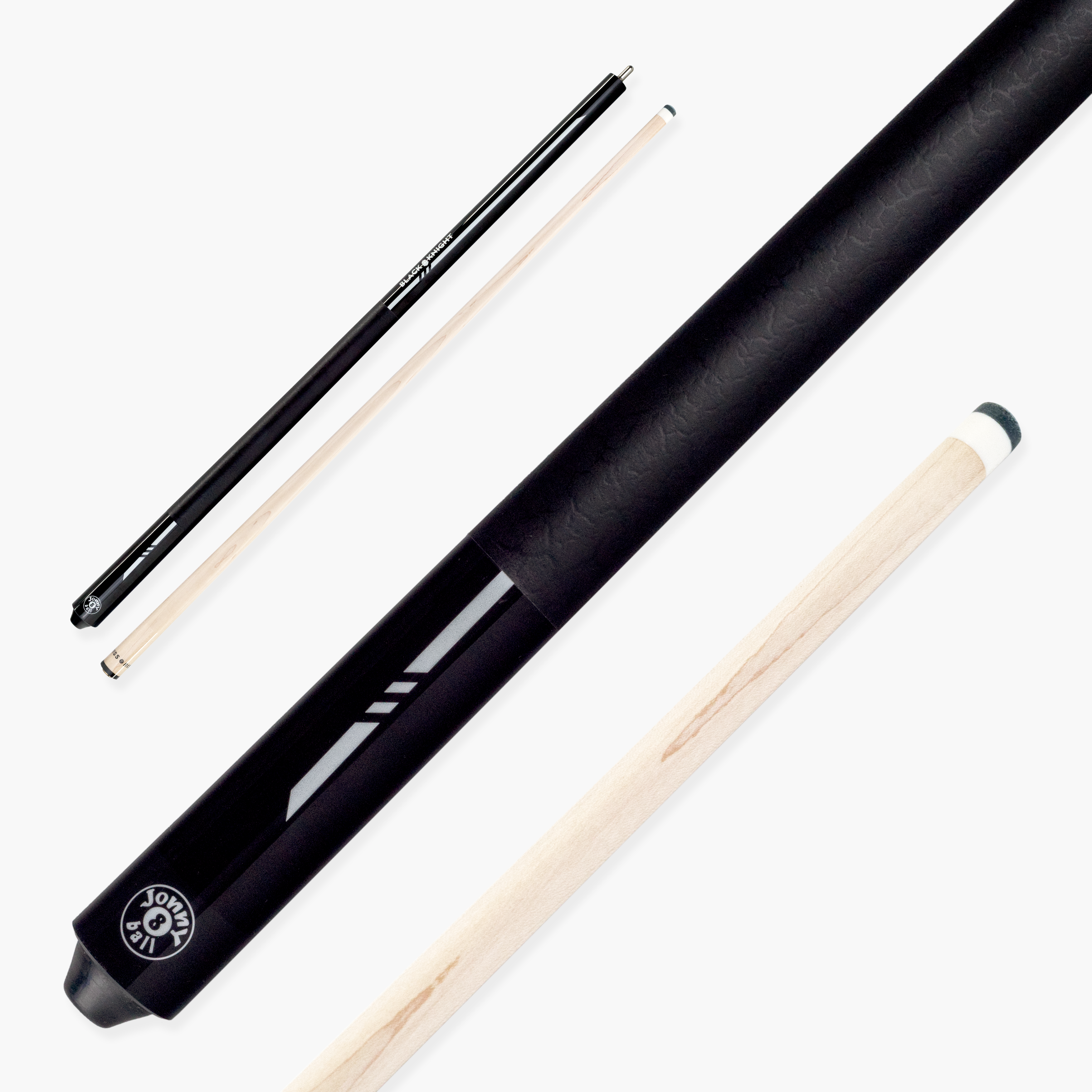 Jonny 8 Ball black 58-inch American pool cue