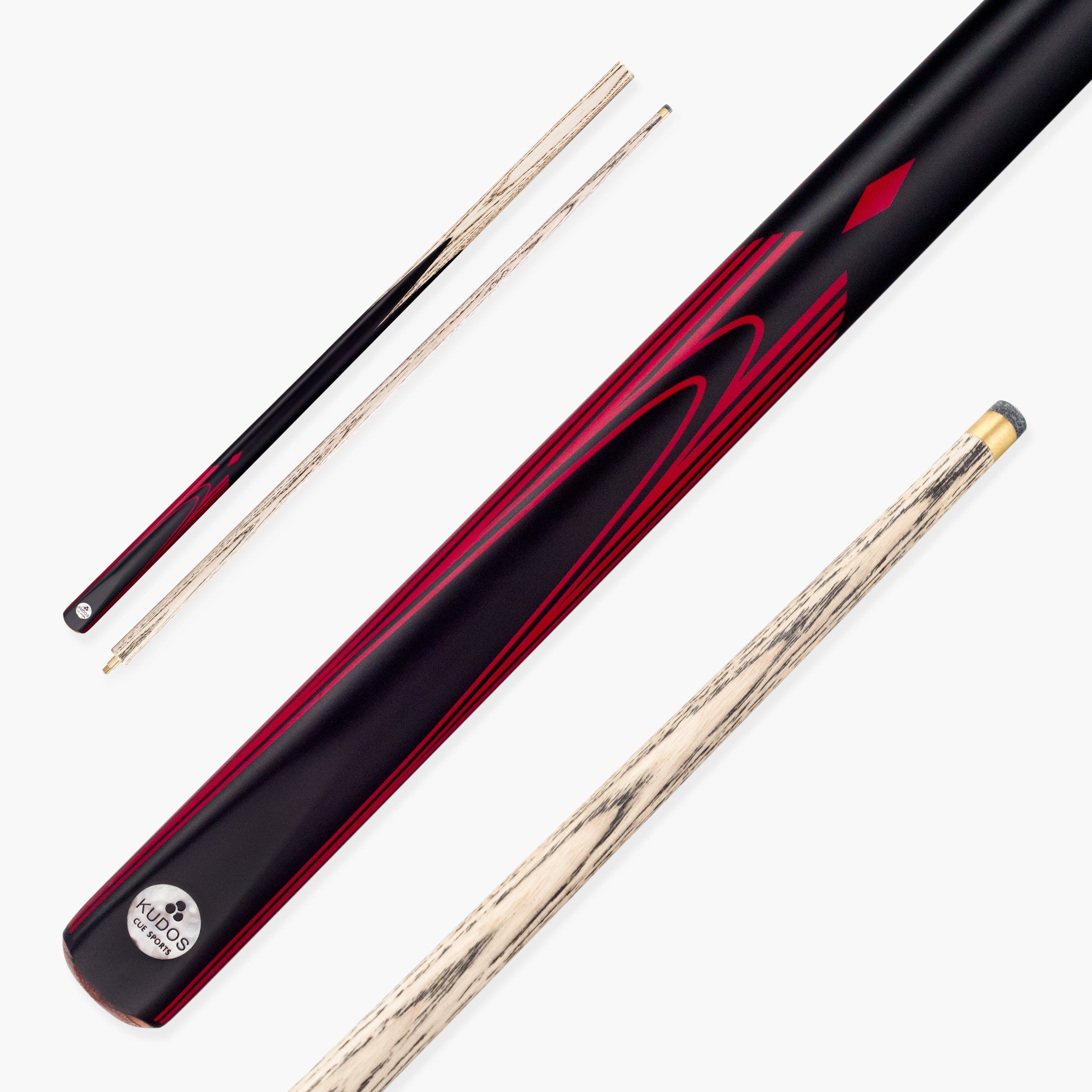 Kudos Diamond 57-inch 2-piece cue Cue + Case