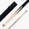 PRO147 Jupiter 2 Piece 57 Inch Snooker and English Pool Cue and Case Set with 9.5mm Red Layered Tip
