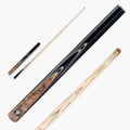 Jonny 8 Ball Pearl Series Gold Burl 57 Inch 3/4 English Pool Cue with 9mm Professional Red Layered Tip