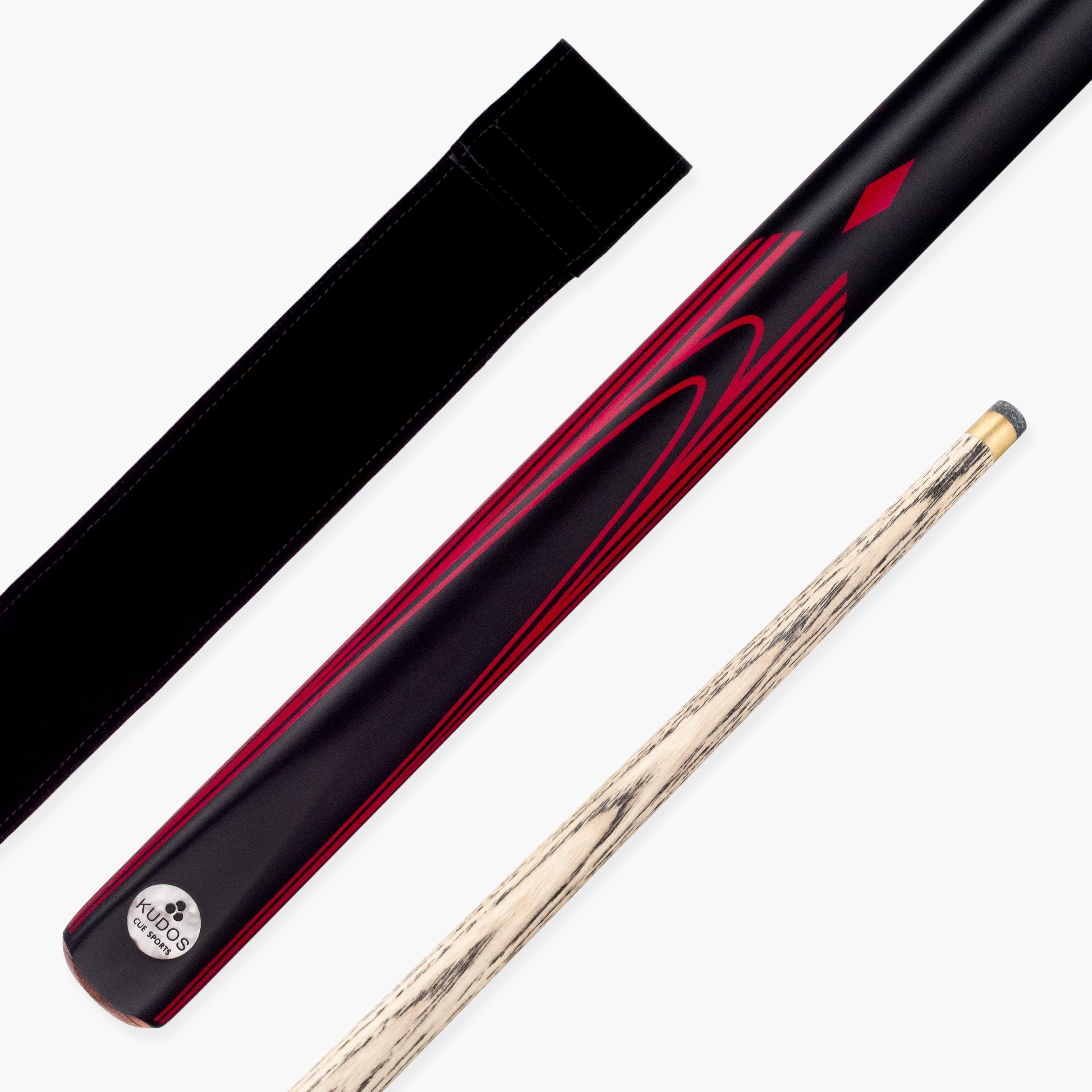 Kudos Diamond 57-inch cue and soft case set Cue + Case
