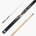 Kudos Flaming Tiger 57 Inch One Piece English Pool Cue 8.5mm Tip
