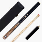Jonny 8 Ball Pearl Series Gold Burl 3/4 Joint Cue and Case Set with 9mm Professional Layered Leather Tip