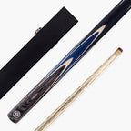 Jonny 8 Ball Vortex 2 Piece 57 Inch English Pool Cue and Case Set with 8.5mm Red Layered Tip