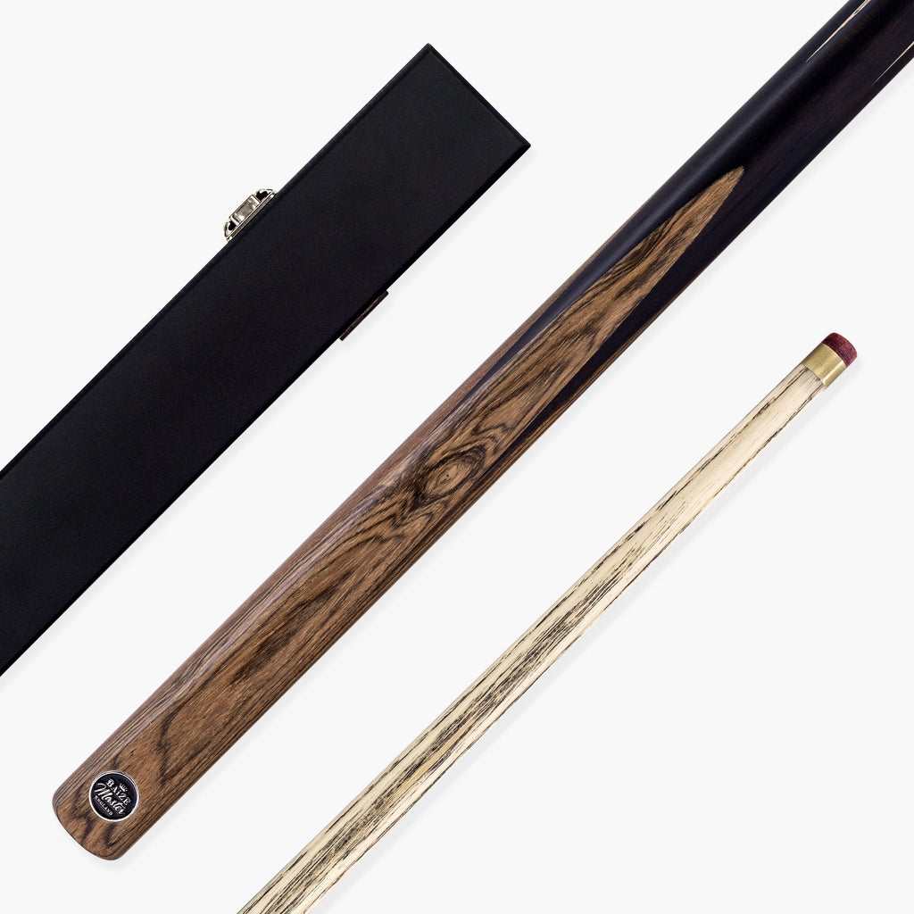 Baize Master Golden Sandalwood pool cue and case set - 9.5mm tip