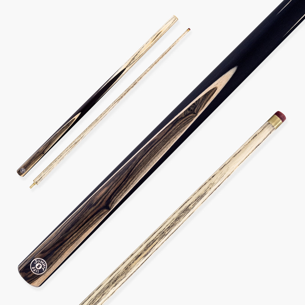 Jonny 8 Ball Sherwood 57 Inch 2 Piece Centre Joint English Pool Cue with 8.5mm Professional Layered Tip