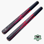 PRO147 Apollo 58 Inch 3/4 Jointed Hand Spliced Premium Snooker and Pool Cue 9.5mm Tip