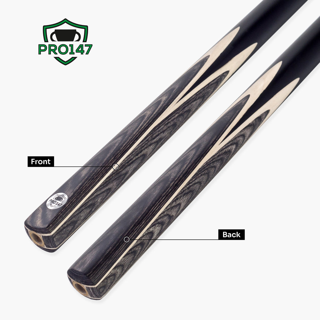 PRO147 Windsor 57 Inch 2 Piece Ash Snooker and Pool Cue with 9.5mm Tip
