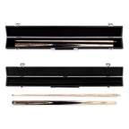 PRO147 Sherwood 2 Piece 57 Inch Snooker and English Pool Cue and Case Set with 9.5mm Red Layered Tip
