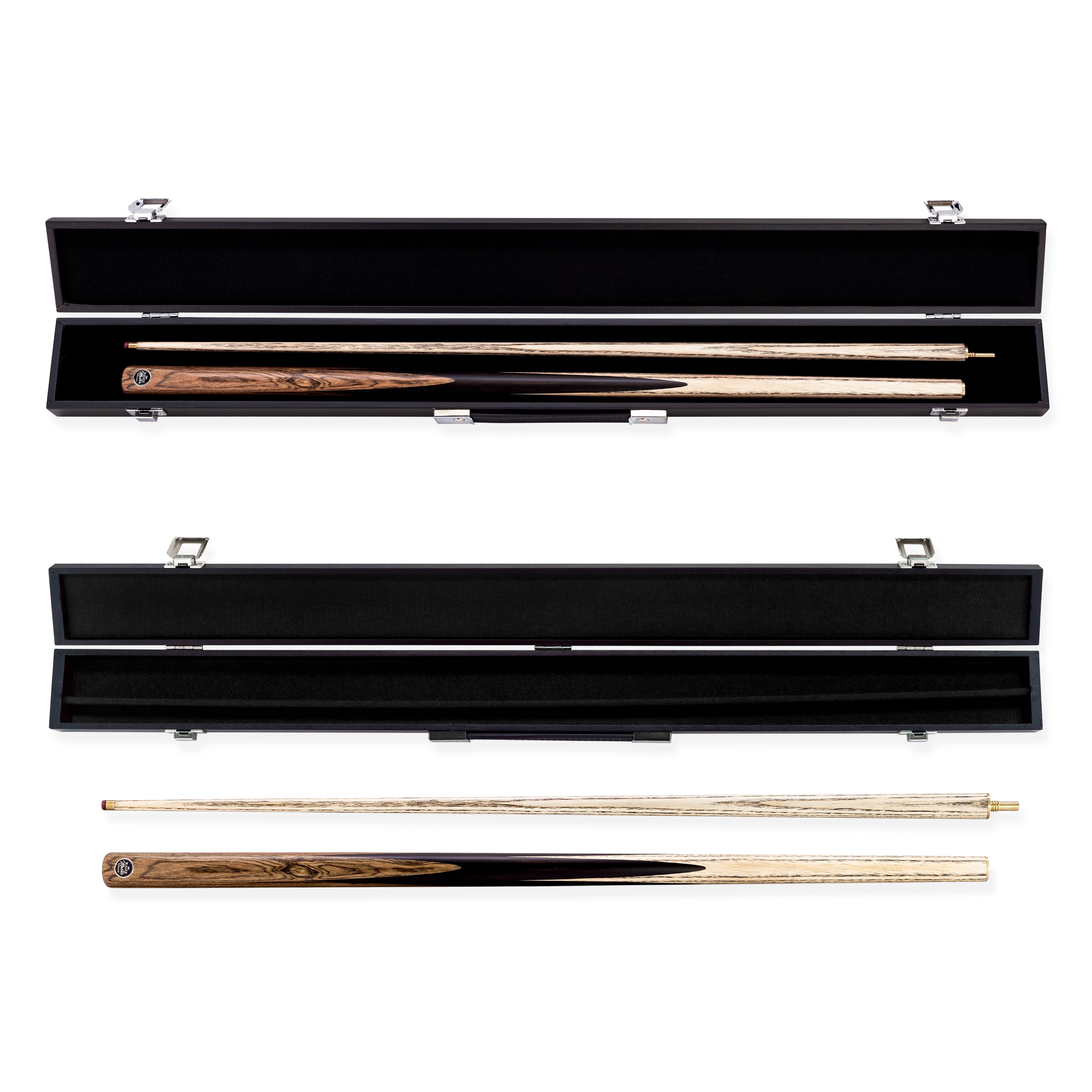 Baize Master Golden Sandalwood pool cue and case set - 8.5mm tip