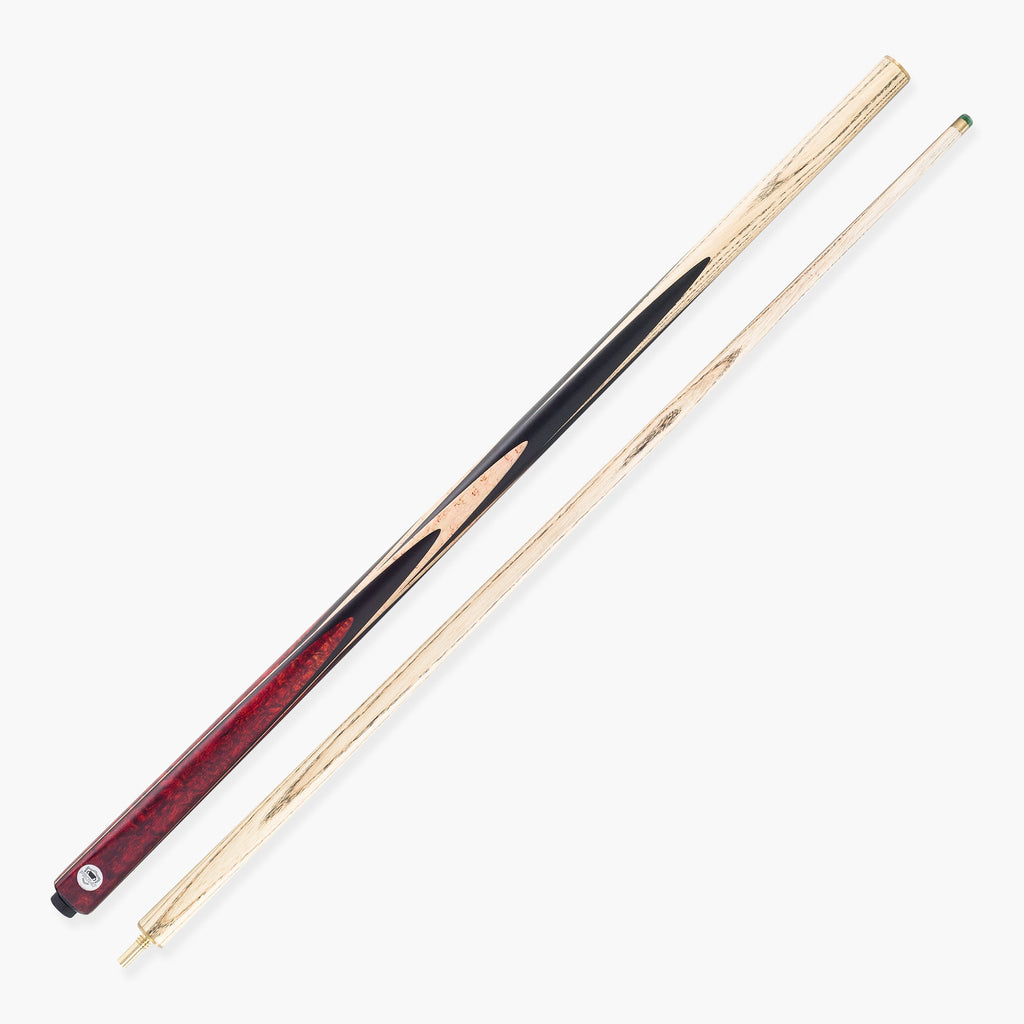 PRO147 Farsley Two Piece Snooker and Pool Cue with 9.5mm Green Layered Tip