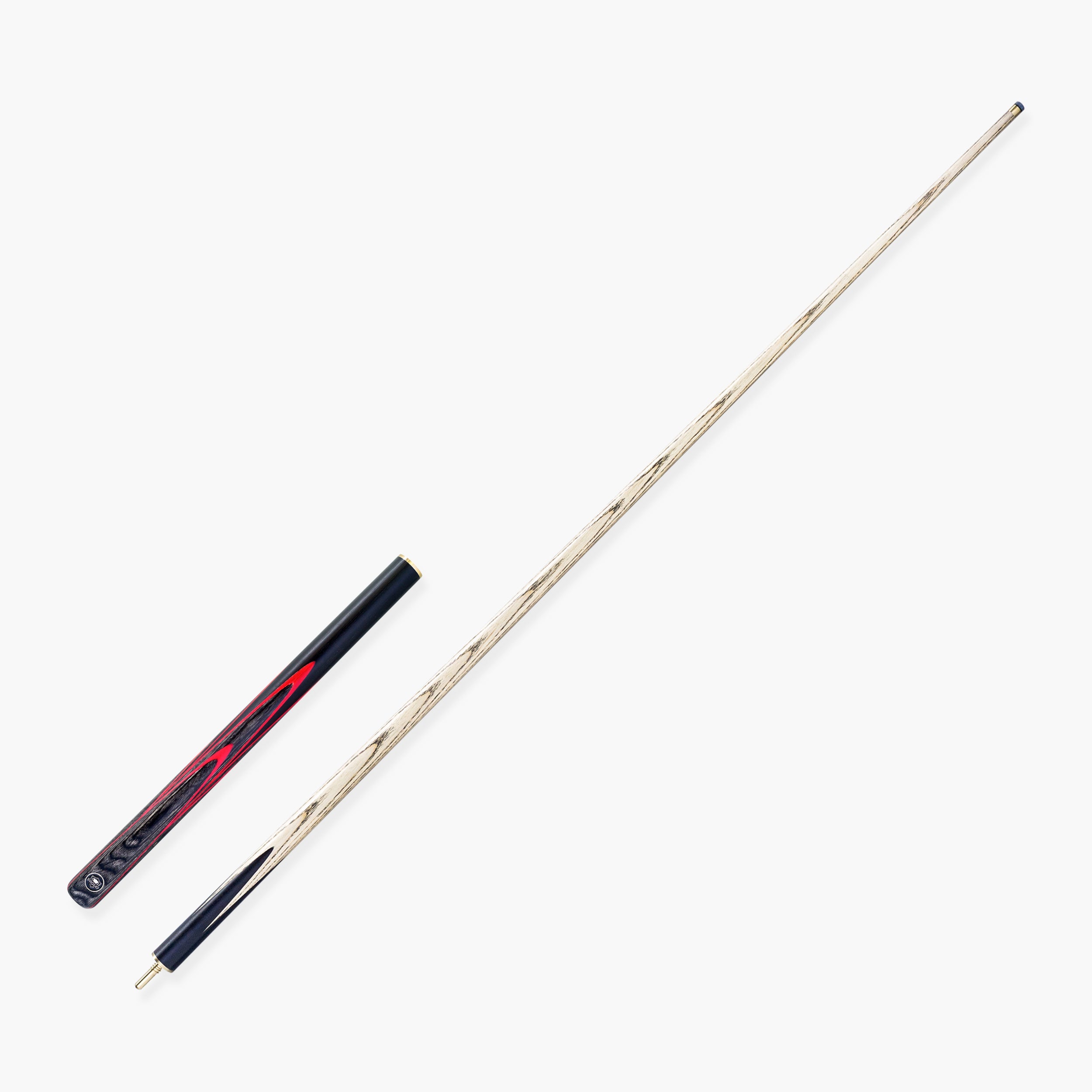 PRO147 Apollo 58 Inch 3/4 Jointed Hand Spliced Premium Snooker and Pool Cue 9.5mm Tip