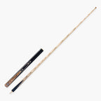 Jonny 8 Ball Pearl Series Gold Burl 57 Inch 3/4 English Pool Cue with 9mm Professional Red Layered Tip