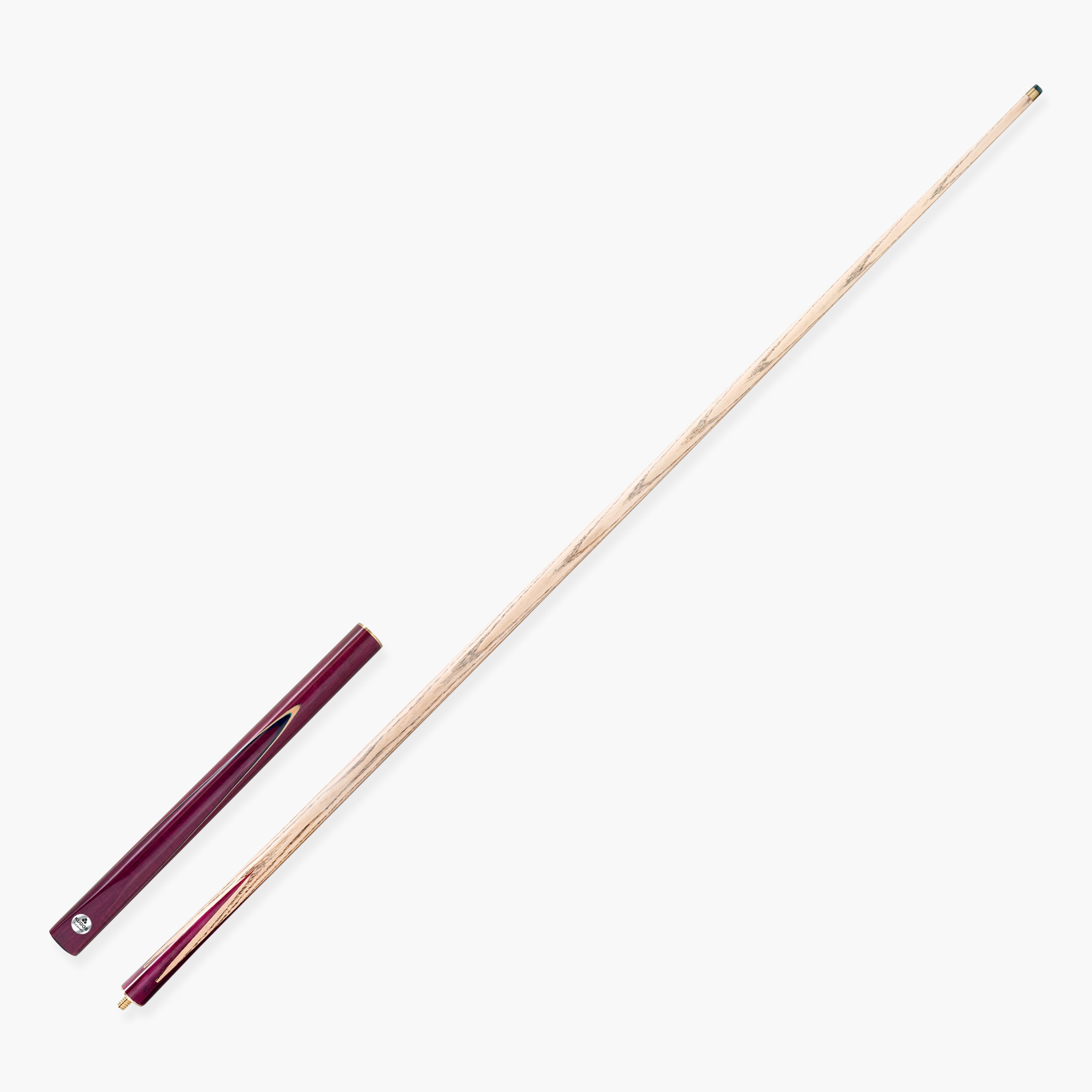 Kudos Purple Heart 3/4 Jointed Heavy Weight Snooker and Pool Cue 9mm Tip