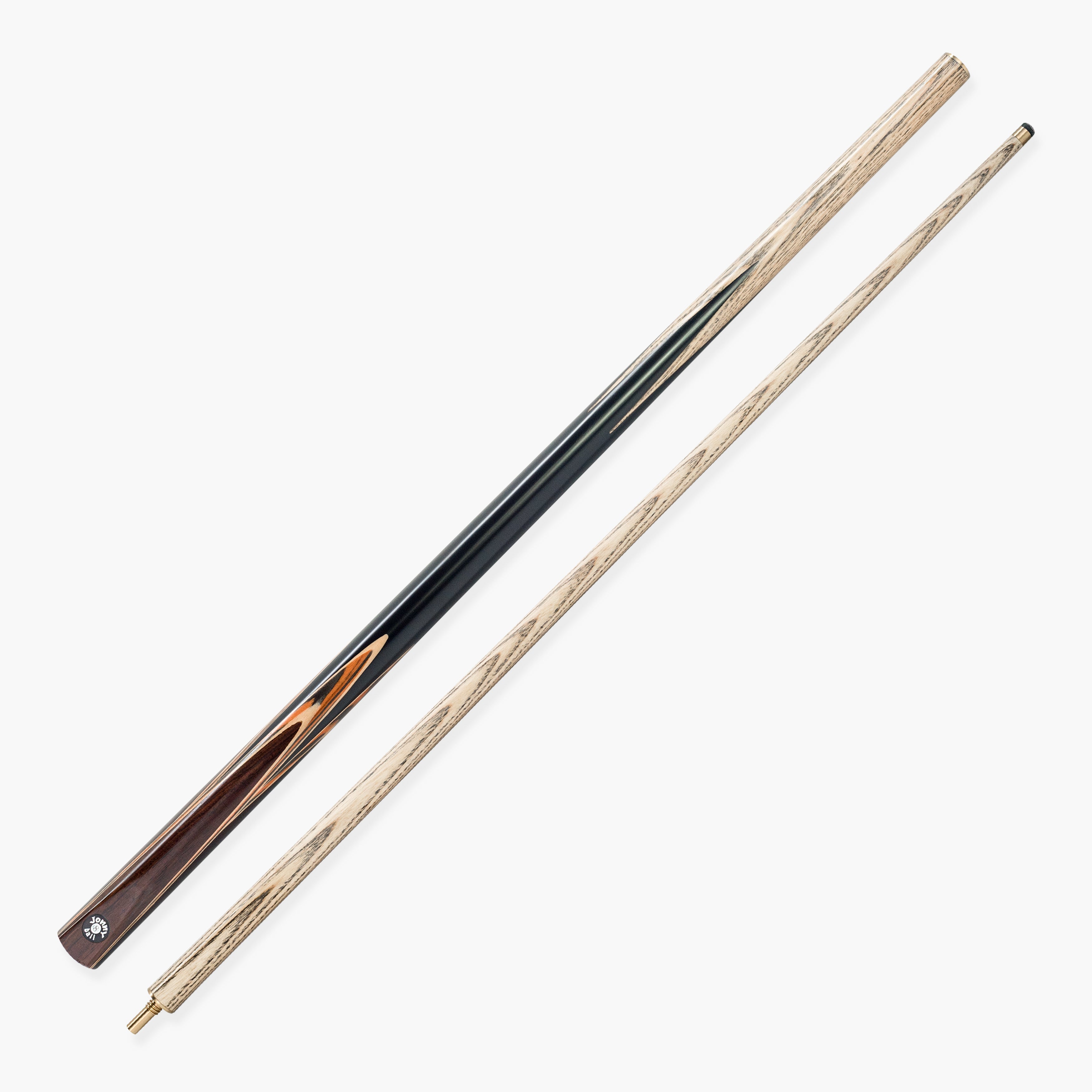 Jonny 8 Ball CLASSIC TIGER 2 Piece Snooker and Pool Cue and Case Set 9mm Tip