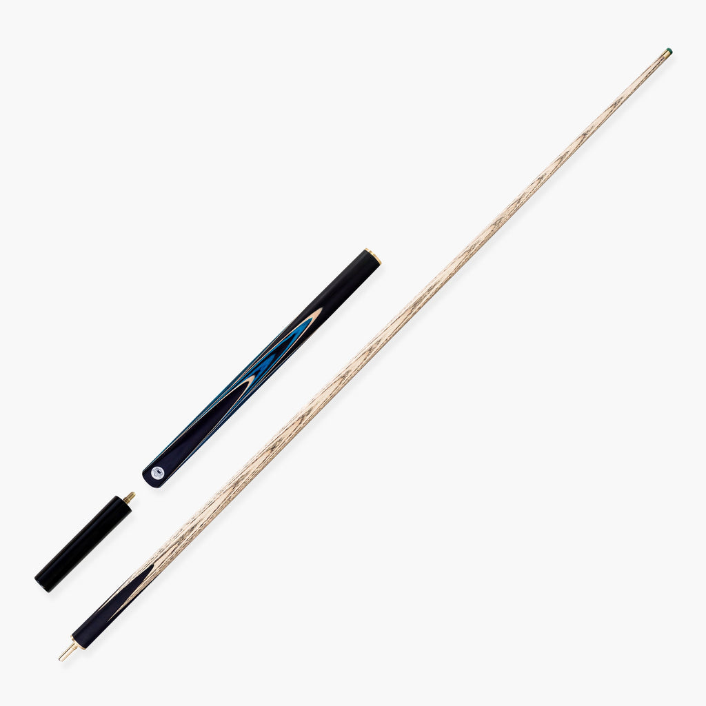 PRO147 Azure Pearl 3/4 Joint Cue and Case Set with 9.5mm Professional Layered Leather Tip