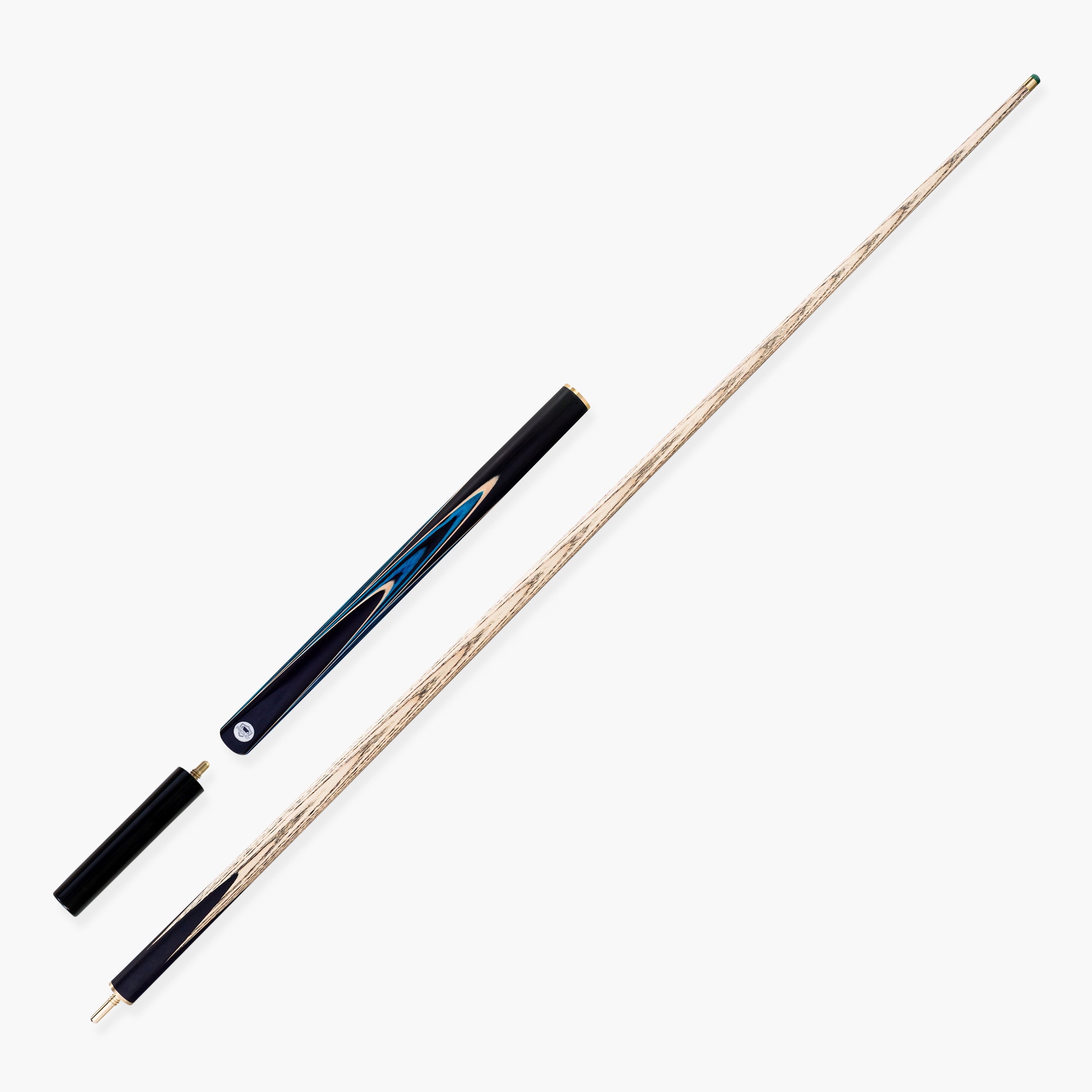 PRO147 Azure Pearl 3/4 Joint Cue and Case Set with 9.5mm Professional Layered Leather Tip