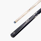 PRO147 Apollo 58 Inch 3/4 Jointed Hand Spliced Premium Snooker and Pool Cue 9.5mm Tip