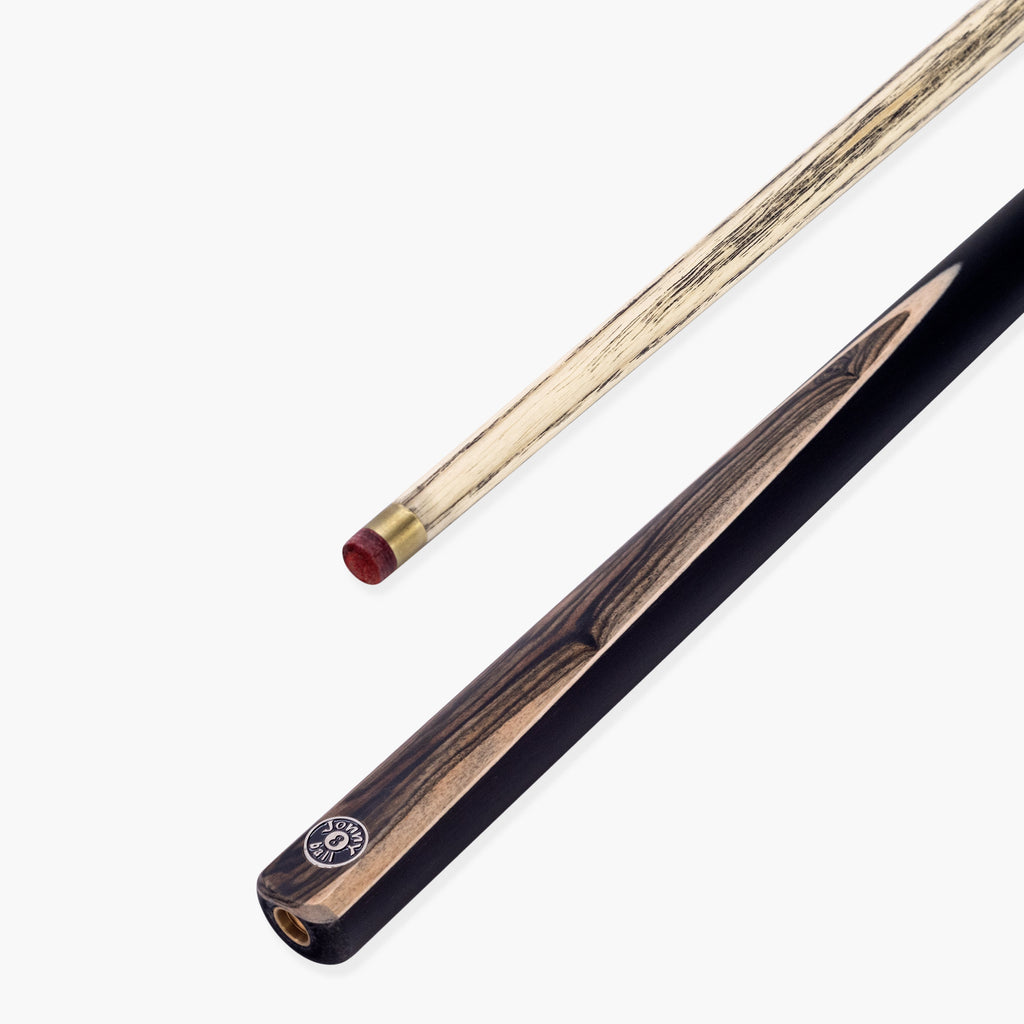 Jonny 8 Ball Sherwood 57 Inch 2 Piece Centre Joint English Pool Cue with 8.5mm Professional Layered Tip