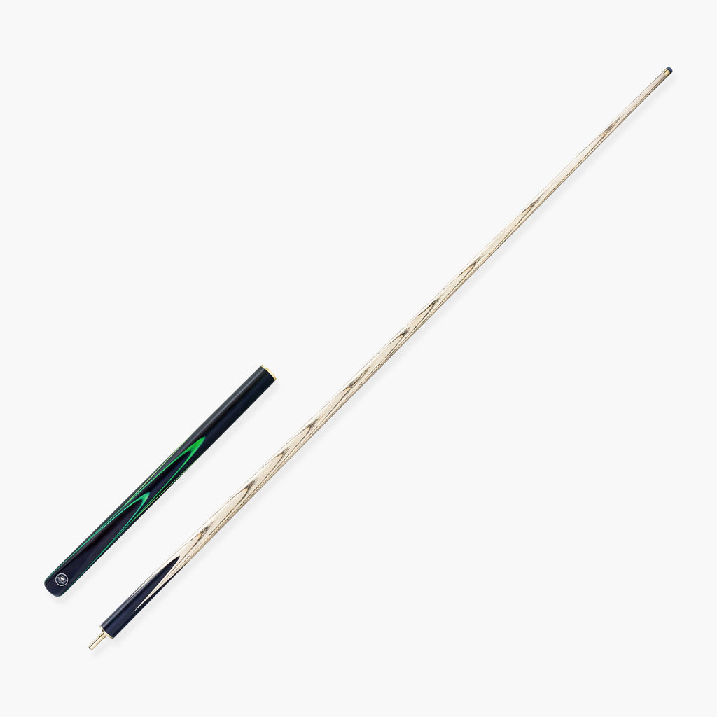 PRO147 Apollo 58 Inch 3/4 Jointed Hand Spliced Premium Snooker and Pool Cue and Case Set 9.5mm Tip