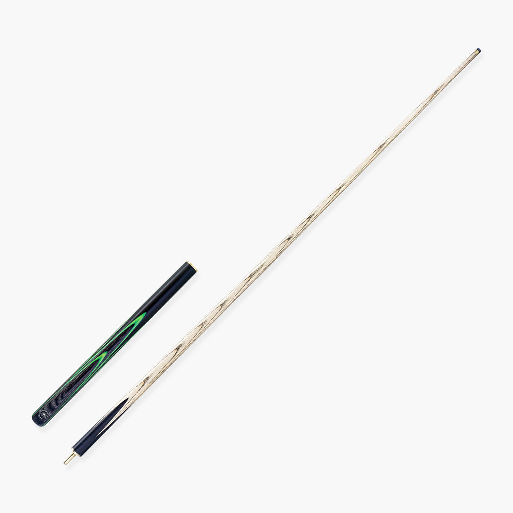 PRO147 Apollo 58 Inch 3/4 Jointed Hand Spliced Premium Snooker and Pool Cue and Case Set 9.5mm Tip