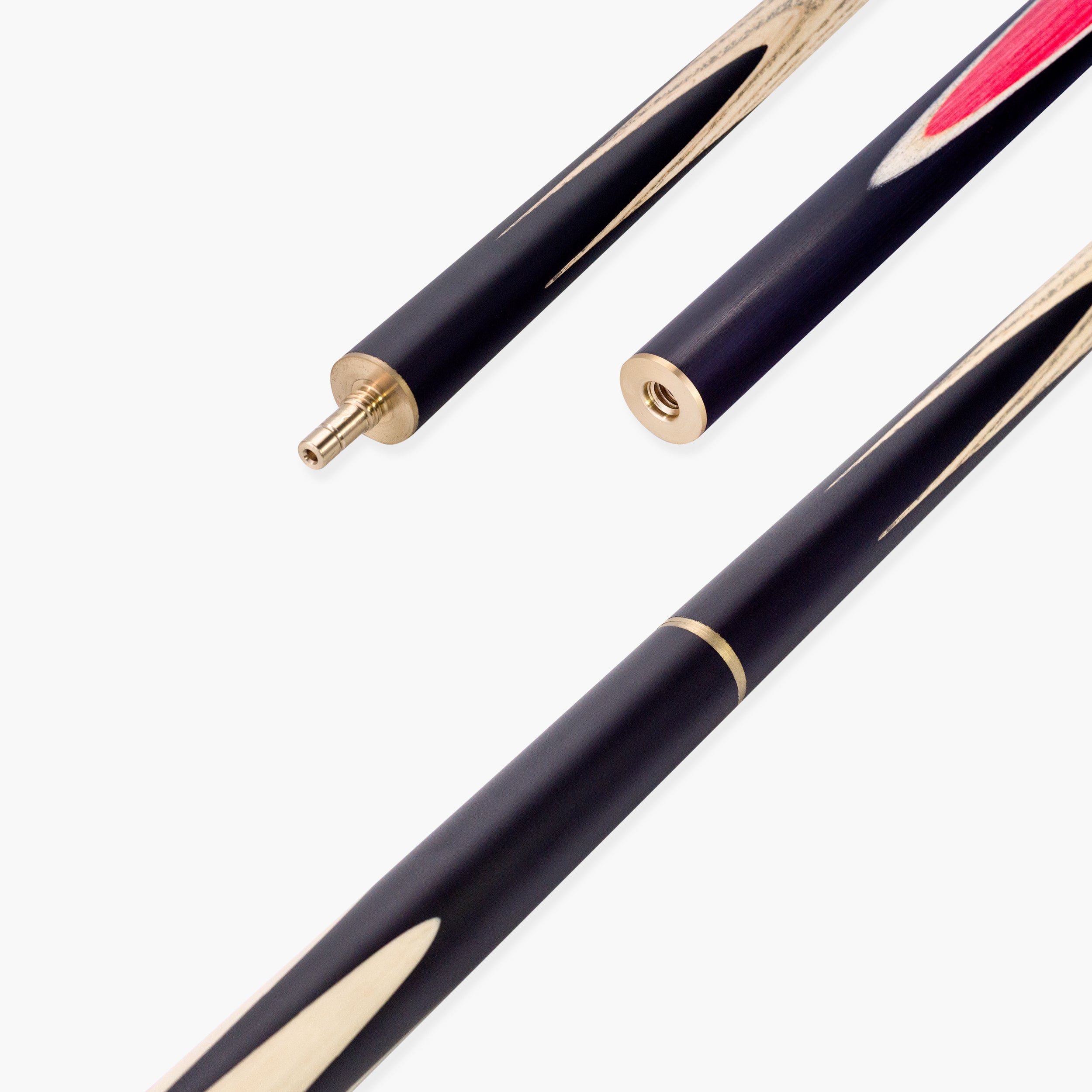 PRO147 Pink Pearl 3/4 Joint Cue with 9.5mm Professional Red Leather Tip