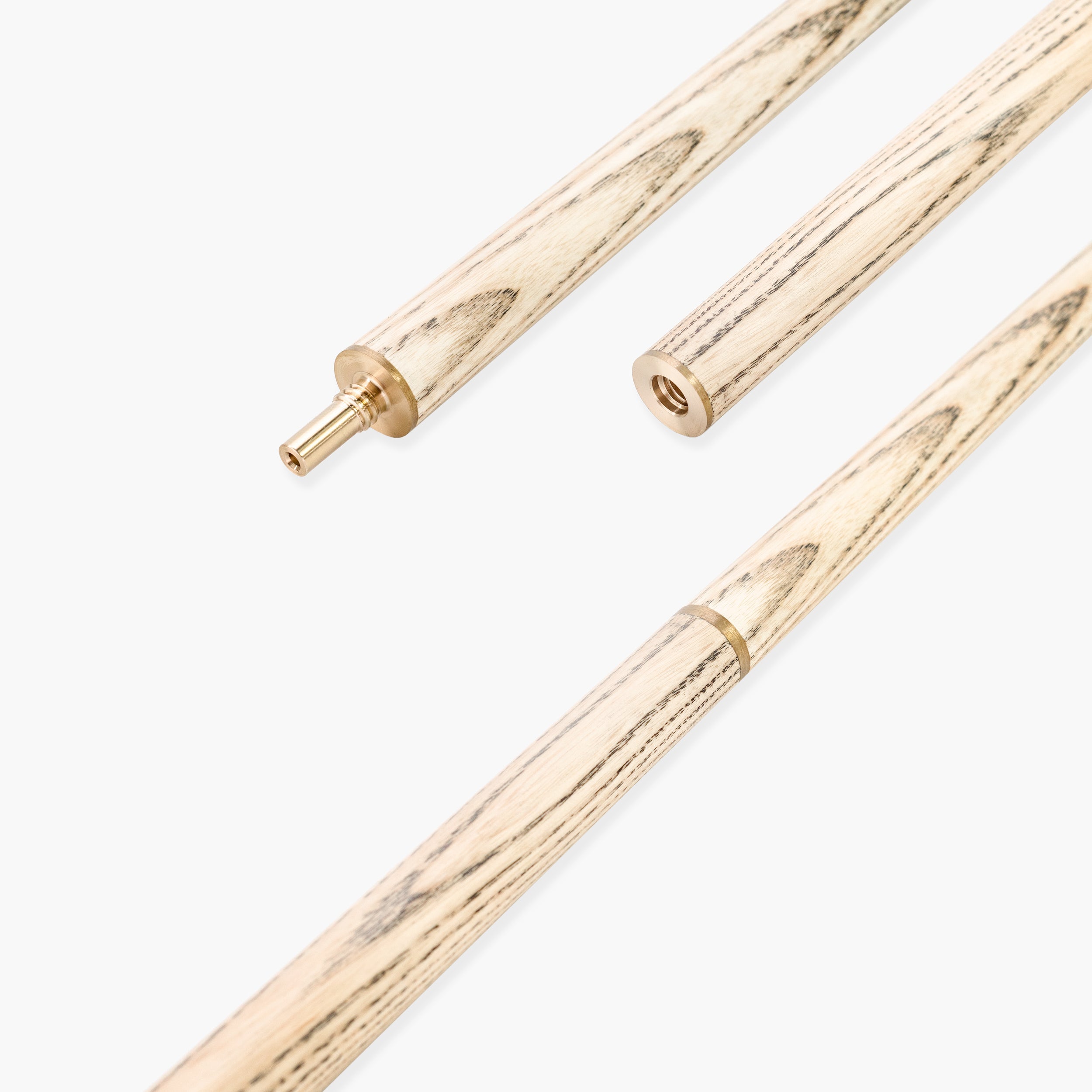 PRO147 Farsley Two Piece Snooker and Pool Cue and Case Set with 9.5mm Green Layered Tip