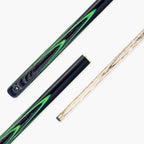 PRO147 Apollo 58 Inch 3/4 Jointed Hand Spliced Premium Snooker and Pool Cue 9.5mm Tip