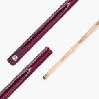 Kudos Purple Heart 3/4 Jointed Heavy Weight Snooker and Pool Cue and Case Set 9mm Tip