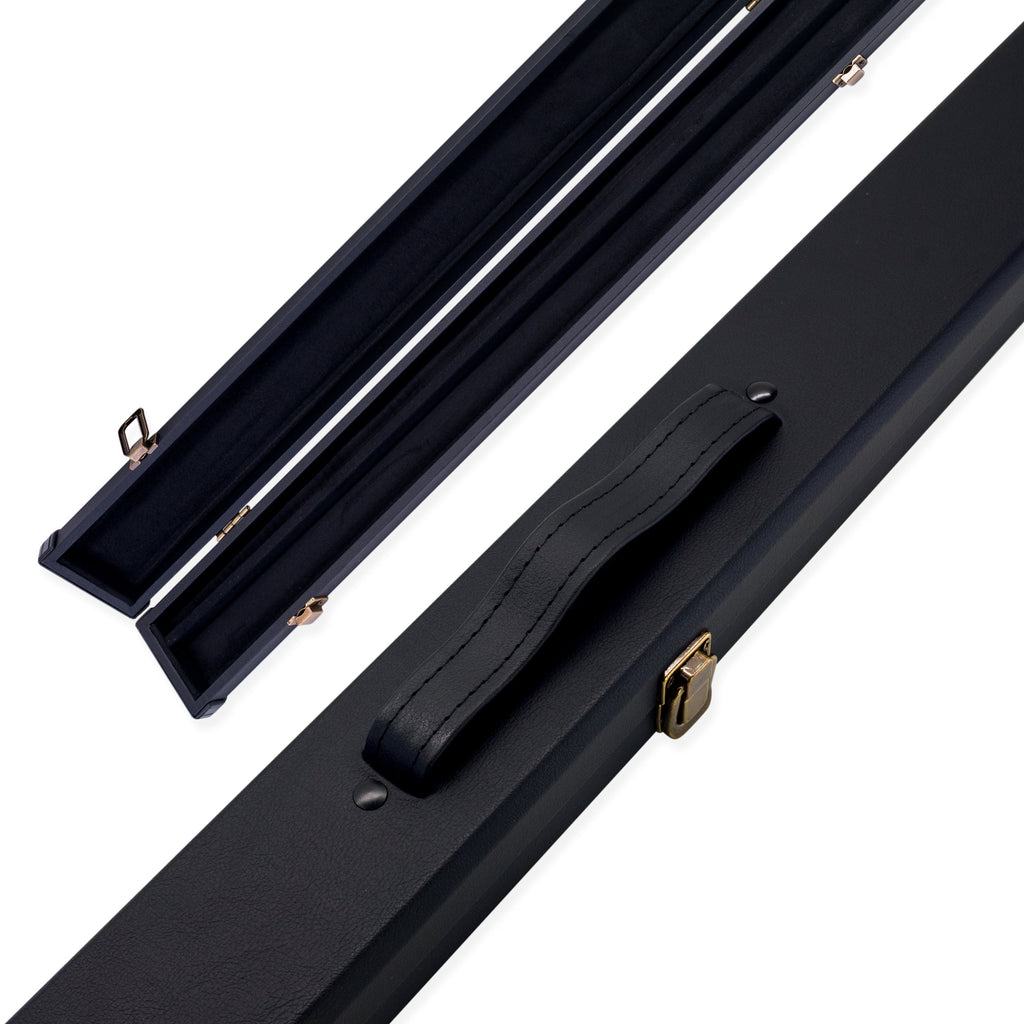 PRO147 Apollo 58 Inch 3/4 Jointed Hand Spliced Premium Snooker and Pool Cue and Case Set 9.5mm Tip