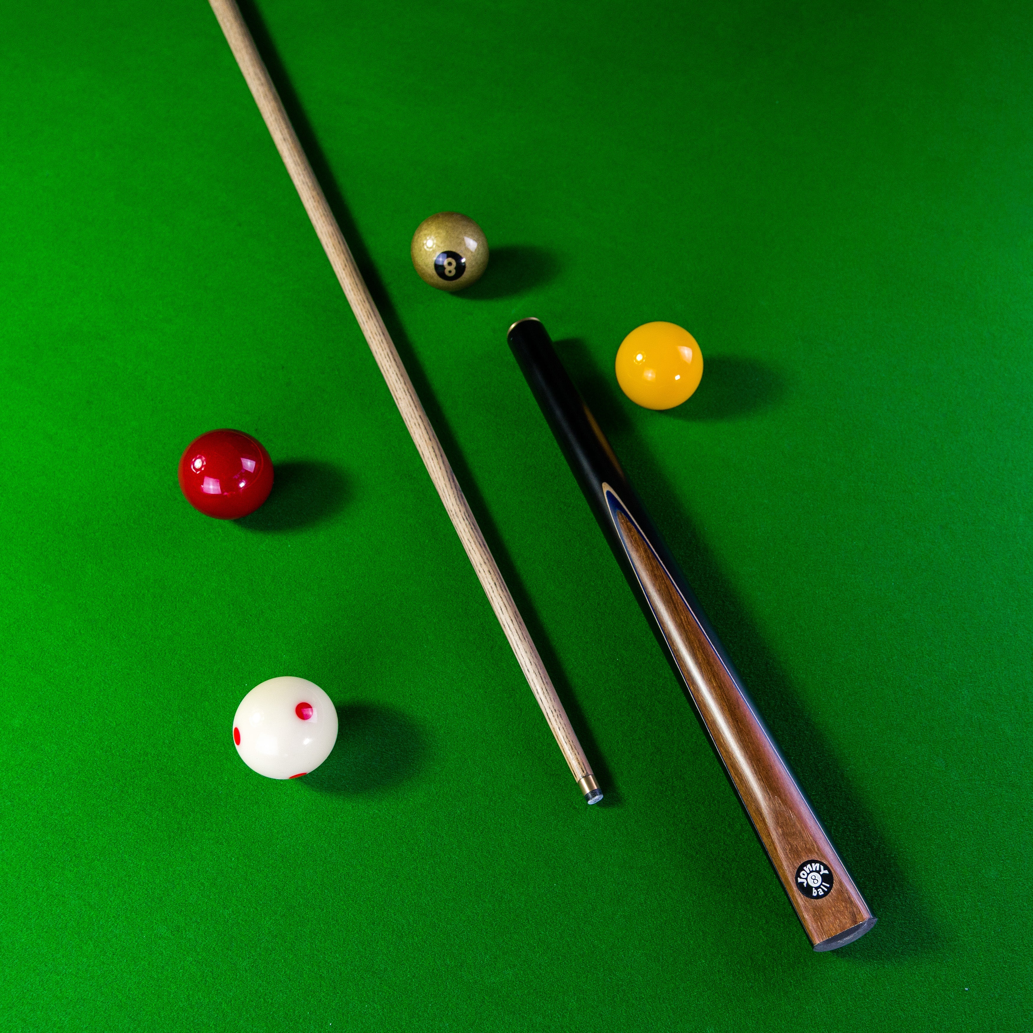 Jonny 8 Ball Blue Thunder 3/4 pool cue