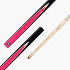 PRO147 Pink Pearl 3/4 Joint Cue and Case Set with 9.5mm Professional Layered Leather Tip