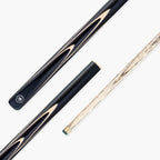 PRO147 Apollo 58 Inch 3/4 Jointed Hand Spliced Premium Snooker and Pool Cue and Case Set 9.5mm Tip
