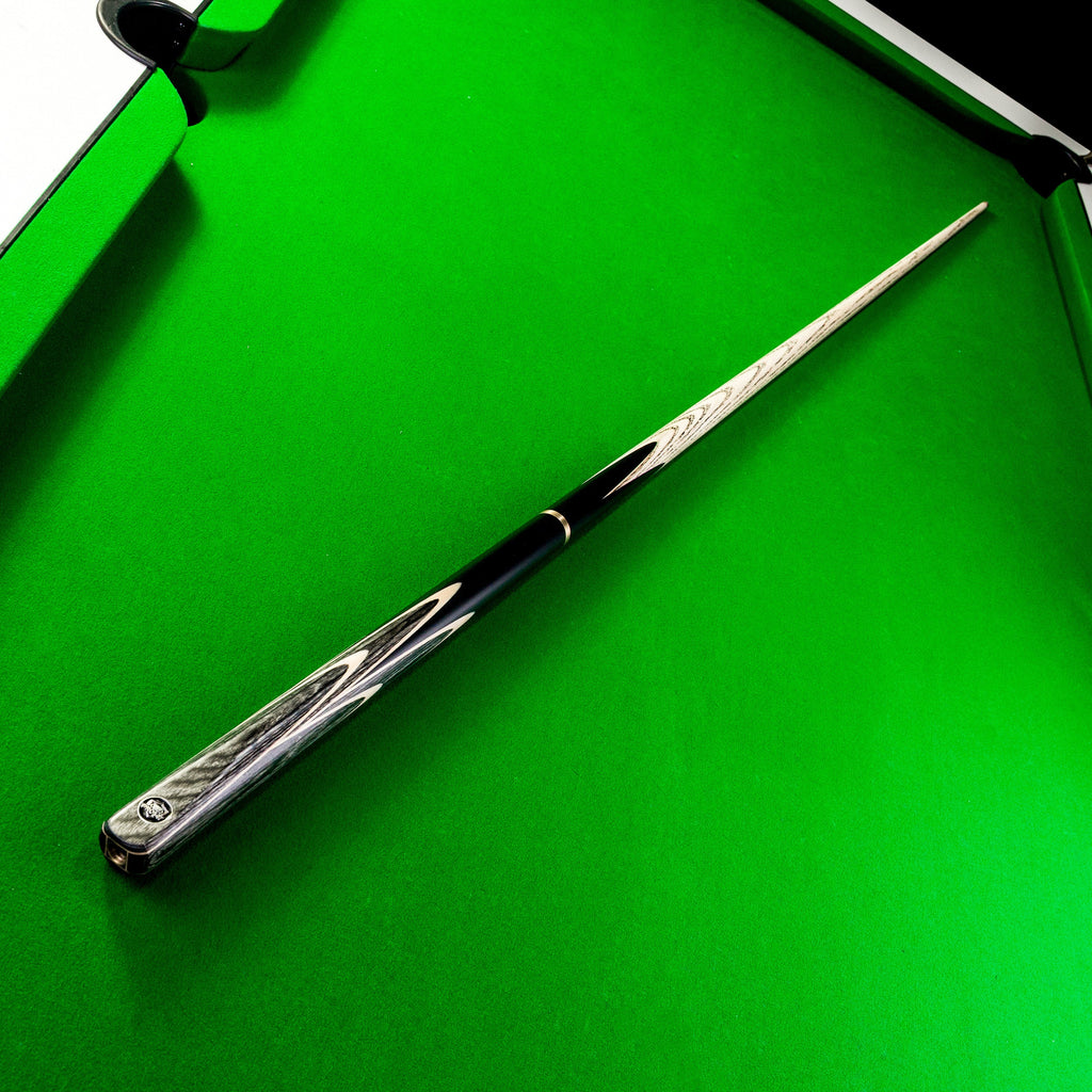 PRO147 Apollo 58 Inch 3/4 Jointed Hand Spliced Premium Snooker and Pool Cue 9.5mm Tip
